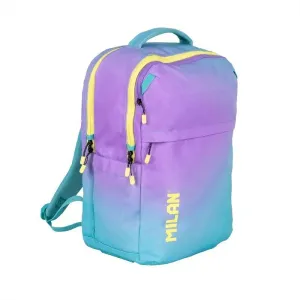 Mochila Milan Sunset Turquesa 3 Compartimentos Adaptable Reforzada 624607Sn26Gr