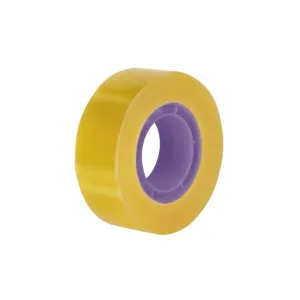 Cinta Milan Adhesiva Amarillo Transparente 19 mm X 33 M 80202