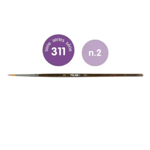 Pincel Milan Pelo Sintetico 311 Nº 2 80462B