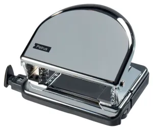 Taladrador Petrus Metal Cromado 2 Agujeros 20 Hojas 52C