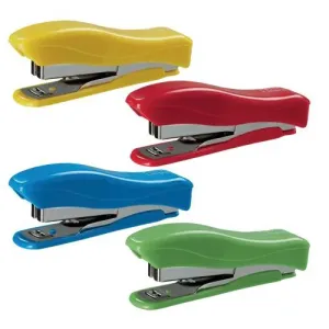 Grapadora Petrus Portatil Liliput 4 Colores 12 Hojas 200 (Incluye 1000 Grapas)