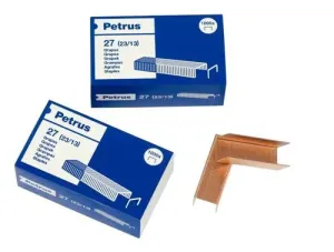 Caja 1000 Grapas Petrus 27 23/13