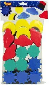 PACK DE SELLOS ESPONJA JOVI DE 4 FORMAS SURTIDAS 4/16 