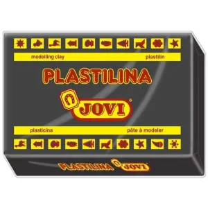 PLASTILINA JOVI 350 GR NEGRO 7215