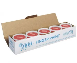 PINTURA DEDOS JOVI 125 ML BERMELLON 56007 