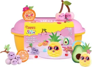 Cofre Plastilina Jovi Play & Fun Sweet 2202