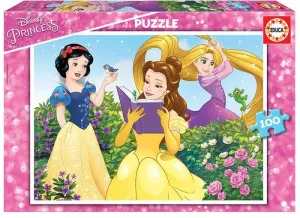 Puzzle Educa Borras 100 Piezas Princesas Disney 17167