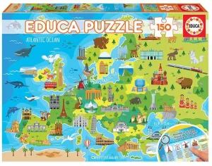 Puzzle Educa Borras 150 Piezas Mapa de Europa 18607