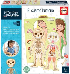 Aprender Es Divertido Educa Borras el Cuerpo Humano 18701