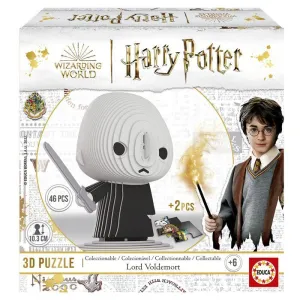 Puzzle Educa Borras 3D 46 Piezas Harry Potter Lord Voldemort 19502