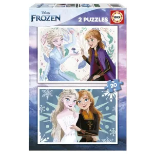 Pack 2 Puzzles Educa Borras 40 Piezas Frozen 19736
