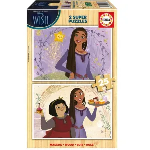 Pack 2 Puzzles Educa Borras 50 Piezas Wish 19738