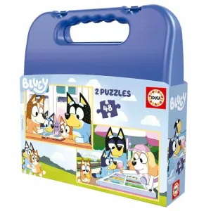 Pack 2 Puzzles Educa Borras 96 Piezas Bluey 19831