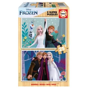 Pack 2 Puzzles Educa Borras 50 Piezas Frozen Disney 19959