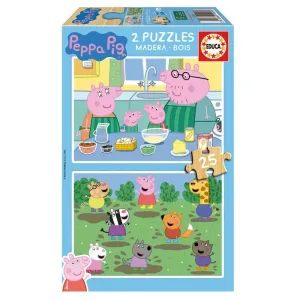 Pack 2 Puzzles Educa Borras 50 Piezas Peppa Pig 19995