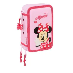 Plumier Safta Minnie Mouse Naive 3 Compartimentos 412512857