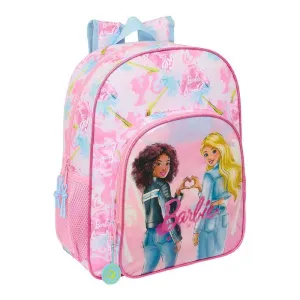 Mochila Junior Safta Barbie Painterly Adaptable 612510640