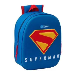 Mochila Infantil Safta 3D Superman 622555890