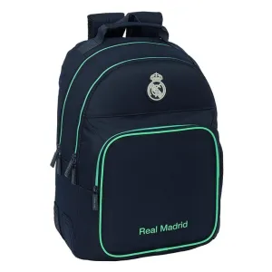Mochila Safta Real Madrid 2ª Equipacion 2 Compartimentos Adaptable 612557773