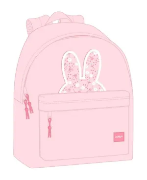 Mochila Safta Miffy Flores 642520774