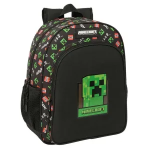 Mochila Junior Safta Minecraft Adaptable 612647640