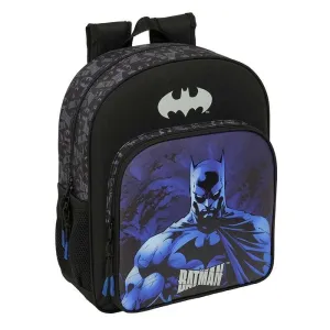 Mochila Junior Safta Batman Adaptable 61266964032X28
