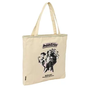 Bolsa Tote Bag Safta K-Pop Demon Hunters Huntrix Beige 642685777
