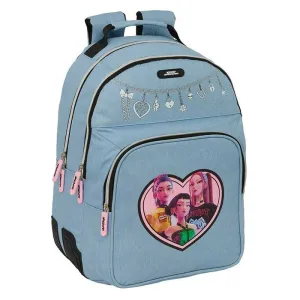 Mochila Safta Doble K-Pop Demon Hunters Huntrix Adaptable 642651773