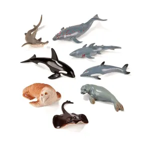 Figuras Animales Marinos 8 Unidades Miniland 27460