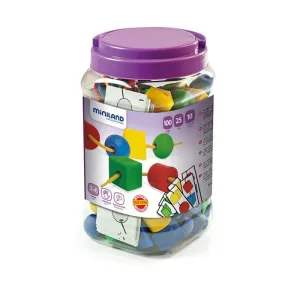 Formas Ensartables 100 Piezas Miniland 31752