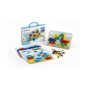 Pegs 10 mm 240 Piezas Miniland 31804