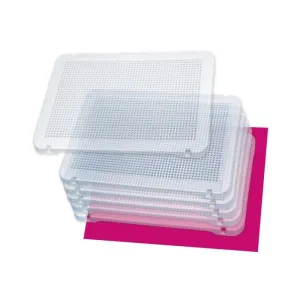 Pegs: Set de 6 Placas Transparentes Miniland 31830