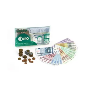 Set Euros 28 Billetes y 30 Monedas Miniland 31908