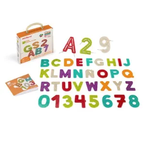 Letras y Números para Coser Eco Activity 123 Abc Miniland 32158