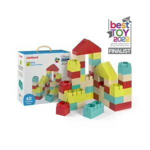 Eco Super Kim Bloc 40 Piezas Miniland 32159