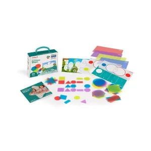Translucent Geometry Shapes 40 Piezas Miniland 32164