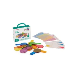 Translucent Color Palettes 12 Piezas Miniland 32173