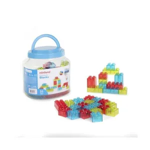Translucent Blocks 55 Piezas Miniland 32177