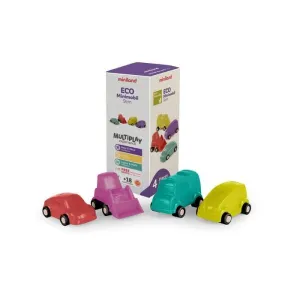 Eco Minimobil 4 Unidades 9 cm Miniland 32253