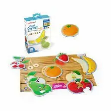 Set de 6 Puzzles: la Fruta Miniland 36200