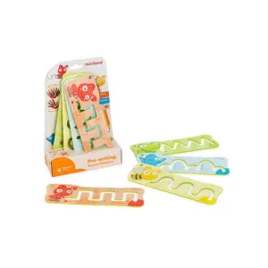 Aprender a Escribir: Pre-Writing Basics Patterns Miniland 36250