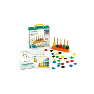 Abaco Miniland 45310 Abacolor Shapes 50 Piezas