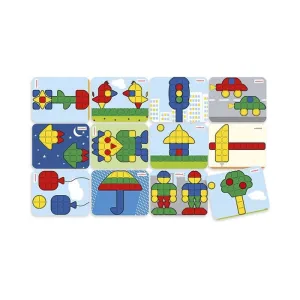 Superpegs 12 Piezas Primary Colors Miniland 95076