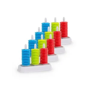 Set de 4 Abacos para Aprender Matemáticas Miniland 95277