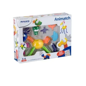 Juego Construccion Animatch 31 Piezas Miniland 97217