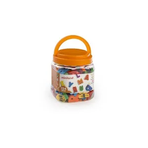 Letras Magnéticas Mayúsculas 154 Piezas Miniland 97911