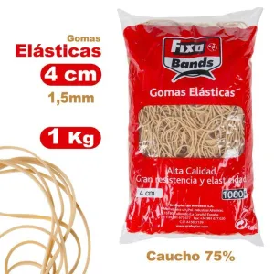 Gomas Elasticas Fixo 1000Gr Ø40X1,5Mm 00047040