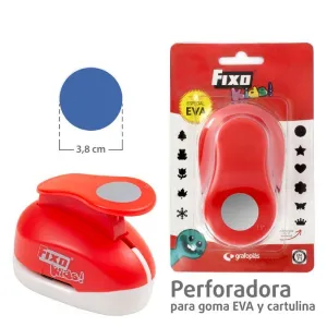 Troqueladora Goma Eva Fixo 3,8Cm Circulo 00064051