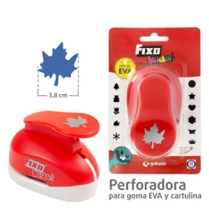 Troqueladora Goma Eva Fixo 3,8Cm Hoja Maple 00064651