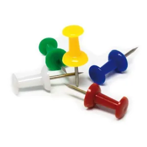Caja Señalizadores Kores 100 Unidades Push-Pins 00470980